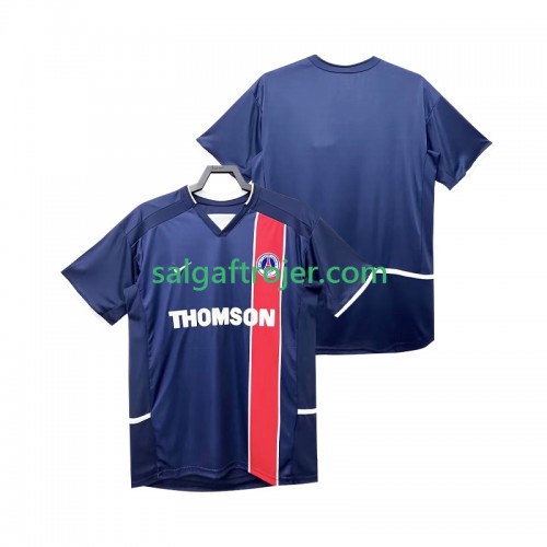 Paris Saint-Germain PSG 2003 Fodboldtrøjer Retro Hjemmebanesæt 2002 Kort ærmer Paris Saint-Germain PSG 2003 Fodboldtrøjer Retro Hjemmebanesæt 2002 Kort ærmer